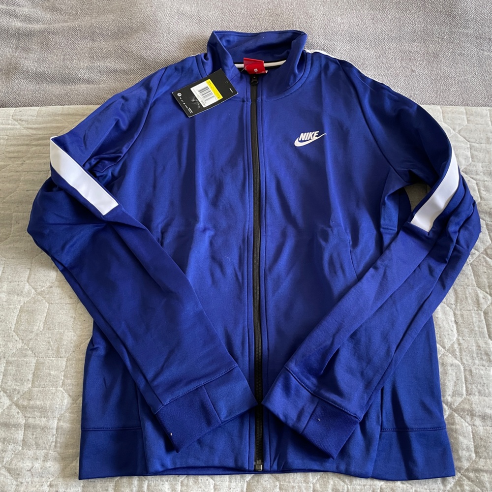 Nike N98 Tribute Track Jacket Deep Royal Blue Size Small